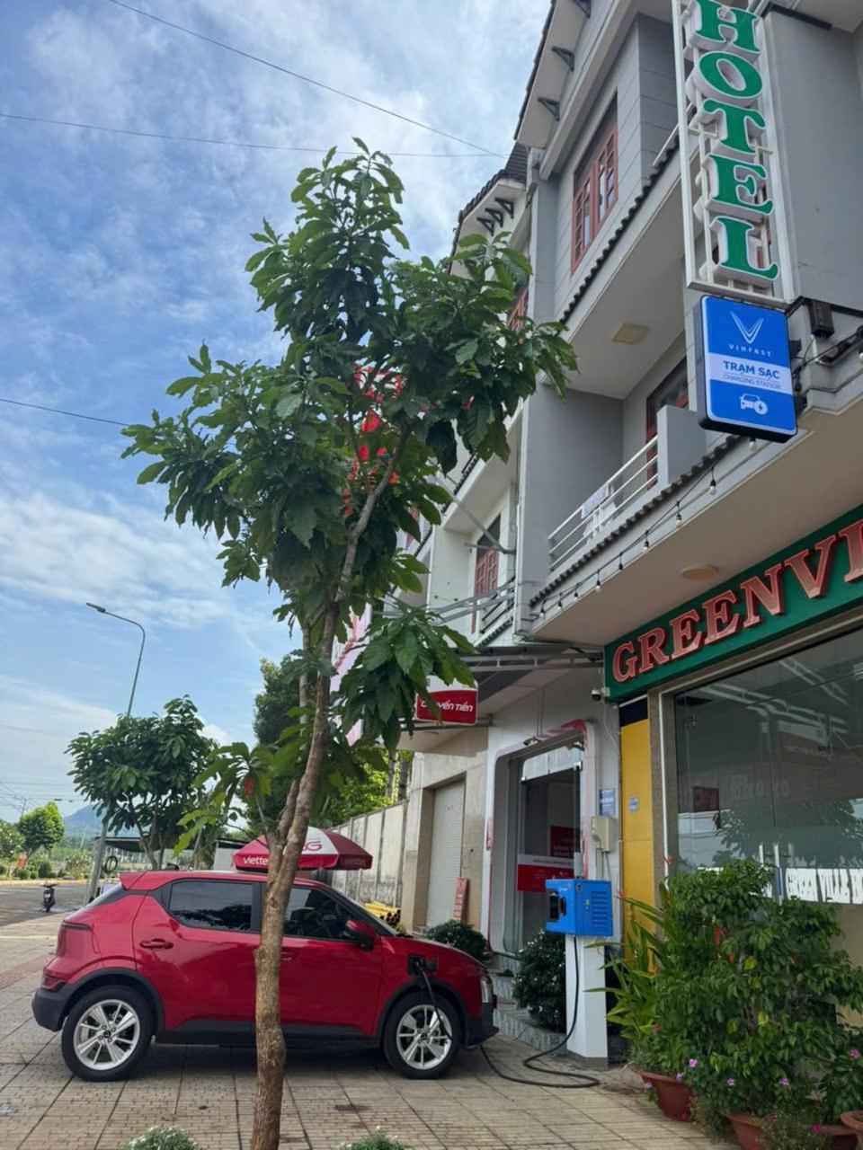 Green Ville Hotel Dong Nai Dau Giay Buitenkant foto